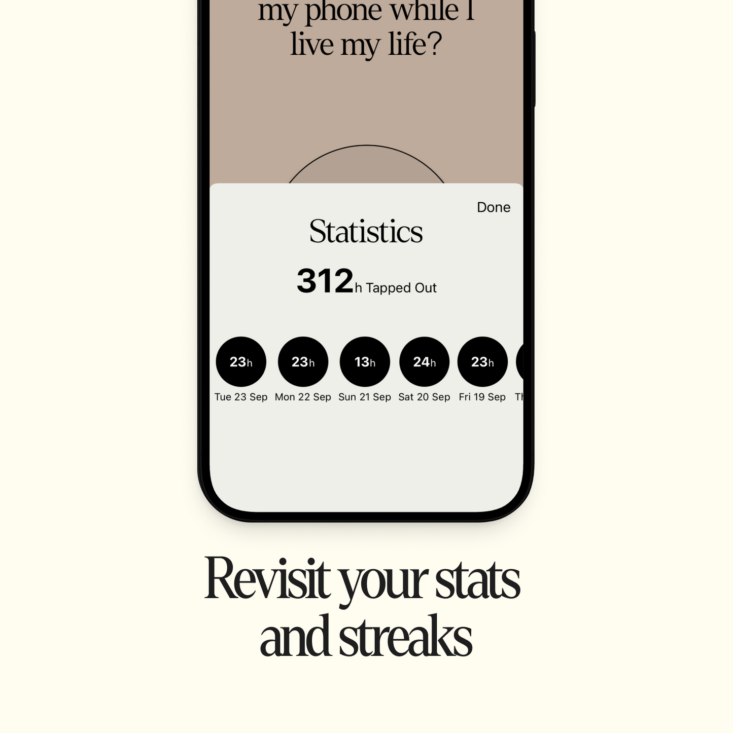 Tap Out Point | iOS