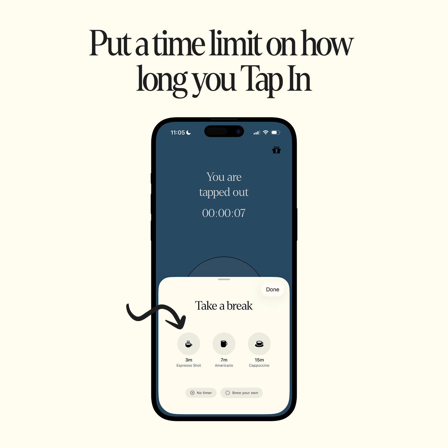 Tap Out Point - iOS & Android