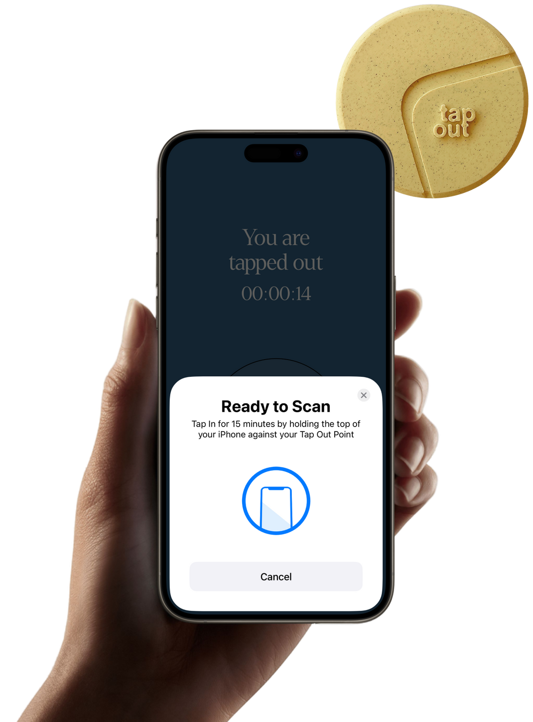 Tap Out - The Physical Barrier to Reduce your Screen Time